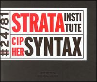Cipher Syntax von Strata Institute