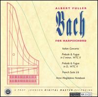 Bach for Harpsichord von Albert Fuller