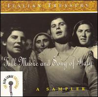 Italian Treasury: Folk Music & Song of Italy von Alan Lomax
