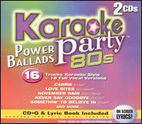 Power Ballads 80's von Karaoke Party