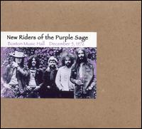 Boston Music Hall, December 5, 1972 von New Riders of the Purple Sage