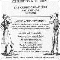 Make Your Own Song von The Cubby Creatures