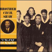 I Want to Know von Brother Cecil L. Shaw