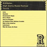 High Sierra Music Festival: Quincy, CA - 7.6.03 von Antibalas Afrobeat Orchestra