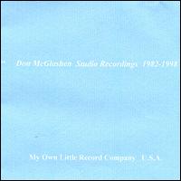 Studio Recordings 1982-1998 von Don McGlashen