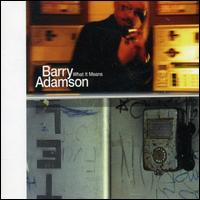 What It Means von Barry Adamson