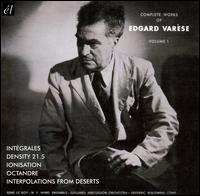 Complete Works of Edgard Varèse, Vol. 1 von Edgard Varèse