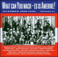 Klezmer 1920-1940, Vol. 1 von Bagelman Sisters