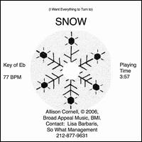 Snow von Allison Cornell