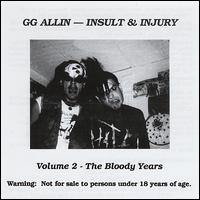 Bloody Years von G.G. Allin