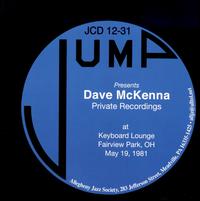 Private Recordings: At Keyboard Lounge Fairview Park Oh May 19, 1981 von Dave McKenna