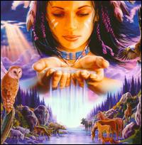 Greeting Card: Native American Music von Niall