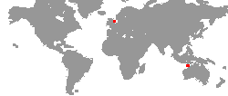 Tournee-Orte von British India