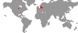Tournee-Orte von Cataract