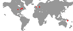 Tournee-Orte von Hamlet
