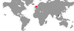 Tournee-Orte von Sinden
