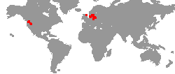 Tournee-Orte von The Adicts