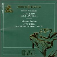 Schumann: Concerto in La min. Op. 54; Brahms: Concerto in Si Bemolle Magg. Op. 83 von Artur Rubinstein