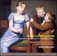 Franz Joseph Haydn: Symphonies 98, 94 "Paukenschlag", 100 "Military" von Arco Baleno